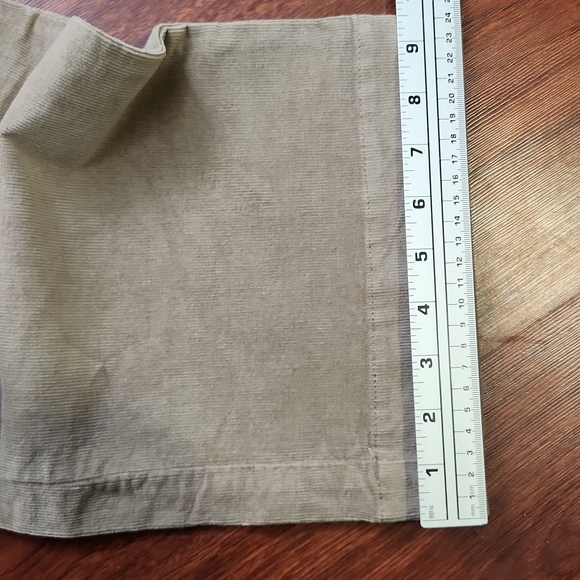 Dockers Pants Womens Size 8 Short Stretch Corduroy Tan New - Picture 8 of 8